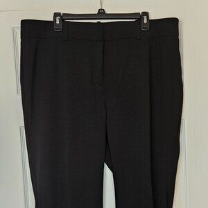 Rafaella The Boot High Rise Dress Pants Womens 18W Black Stretch Career